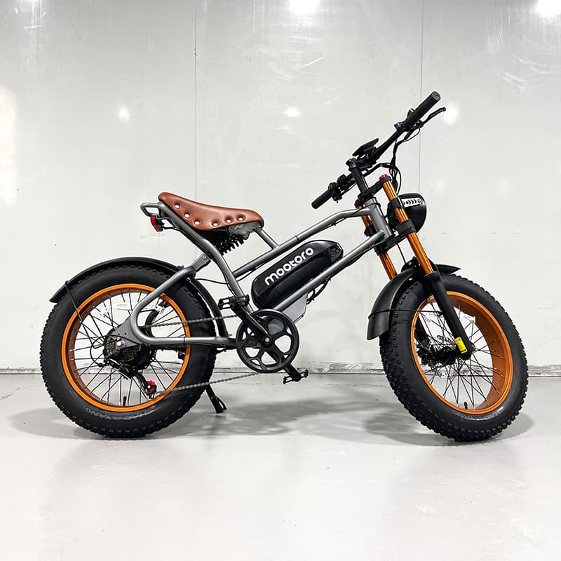 Mootoro electric bike cruiser D1X right view